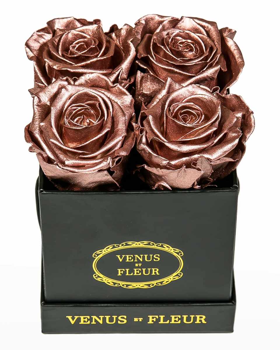 Classic Petite Square Rose Box
