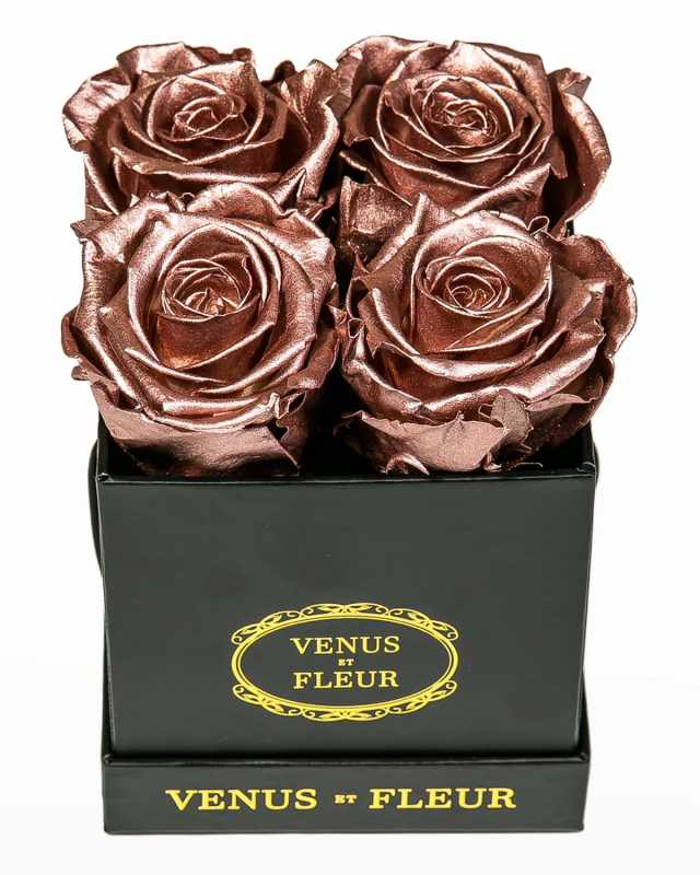 Classic Petite Square Rose Box
