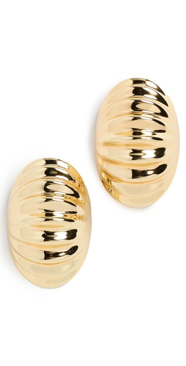 MÉGA Snail Earrings Gold
