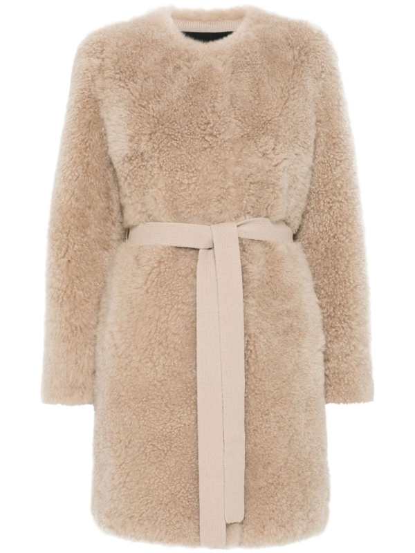 shearling coat