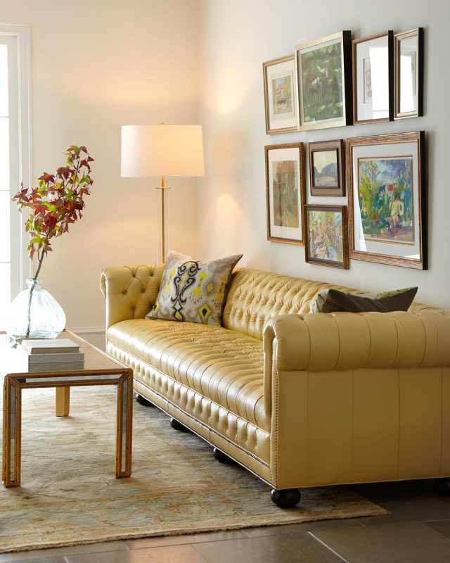 Zerenity Chesterfield Sofa 93"