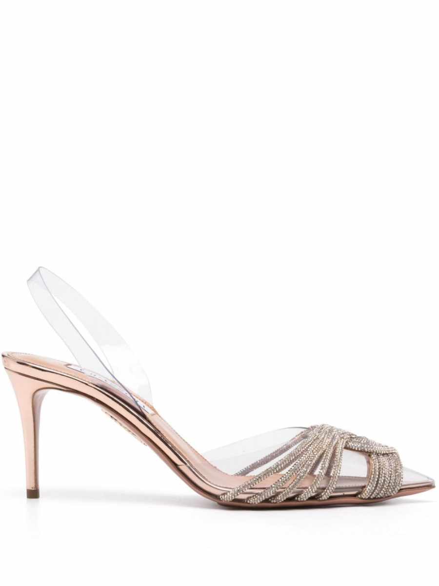 Gatsby Plexi Sling 75mm pumps