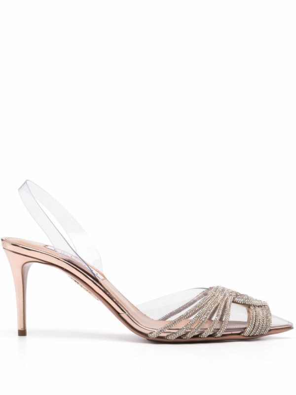 Gatsby Plexi Sling 75mm pumps