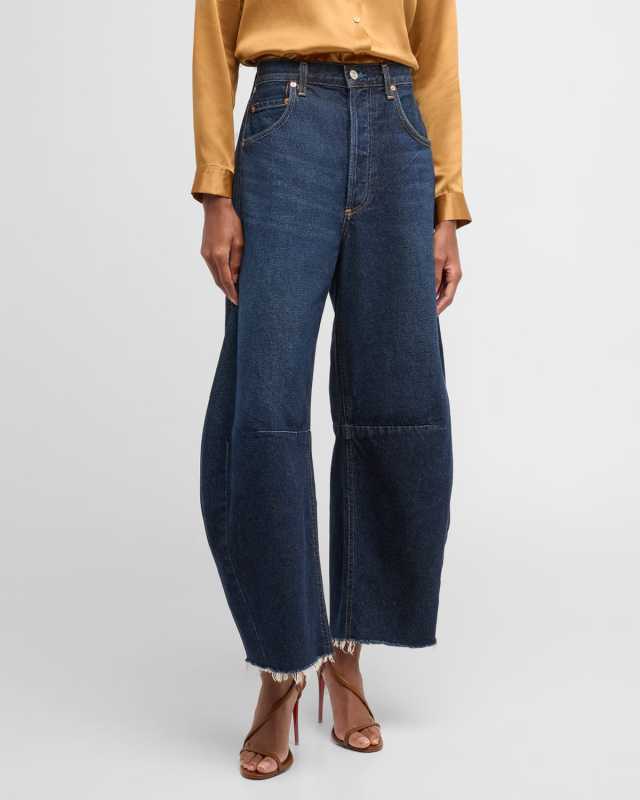 Horseshoe Frayed Jeans