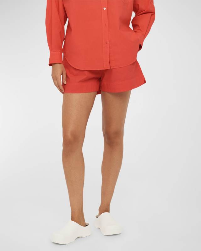 Chiara Cotton Poplin Shorts