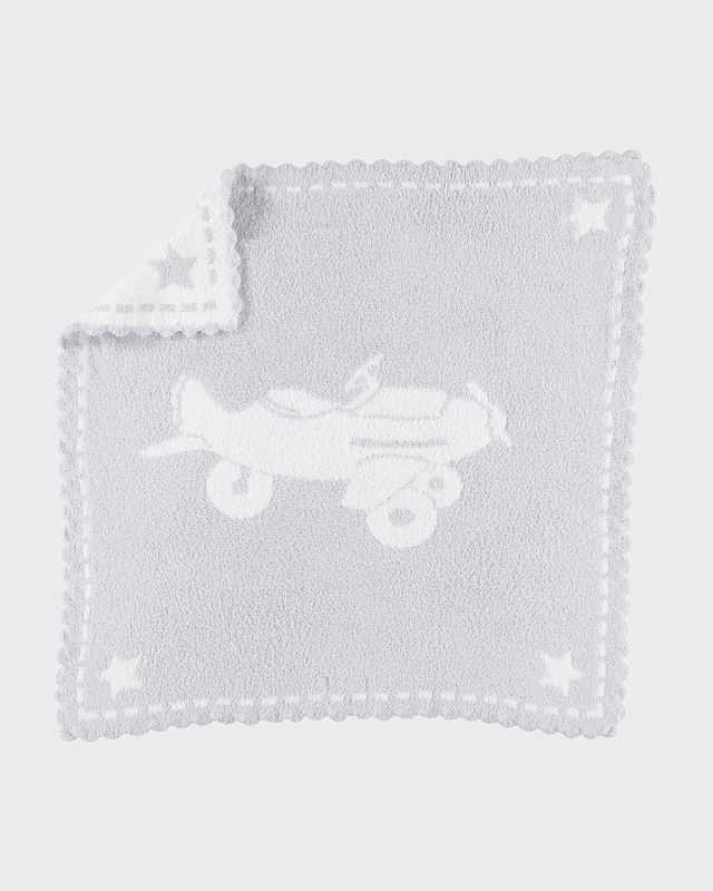 Kid's CozyChic Scalloped Receiving Blanket