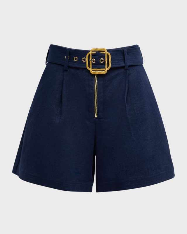 Aspyn Belted Shorts