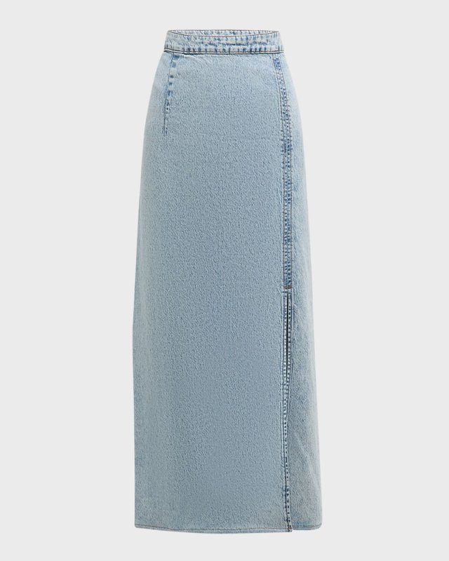 Ms. Madison High-Rise Pencil Maxi Skirt