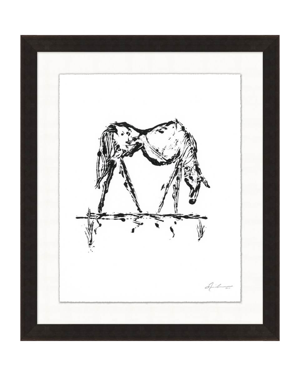 "Grazing Horse" Giclee Print