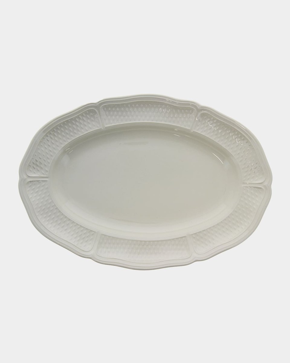 Pont Aux Choux White Oval Platter