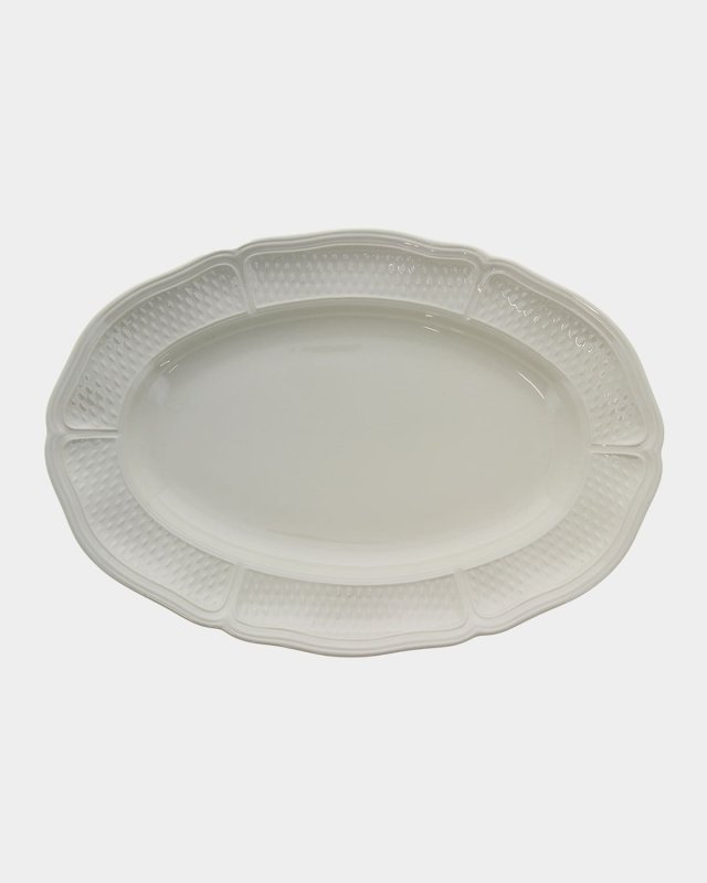 Pont Aux Choux White Oval Platter