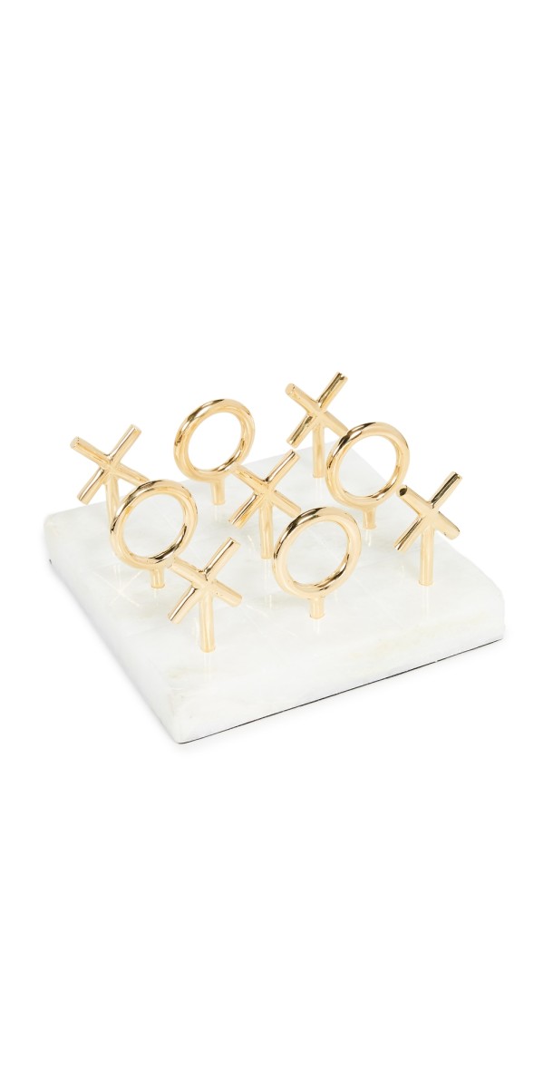 Jonathan Adler Brass Tic Tac Toe Game Brass One Siz