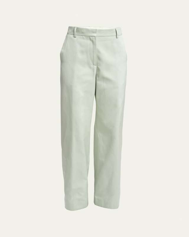 Paxy Straight Leg Pants, Green