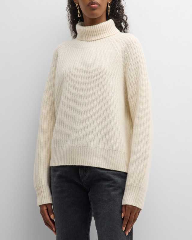 Amaya Cashmere Turtleneck Sweater