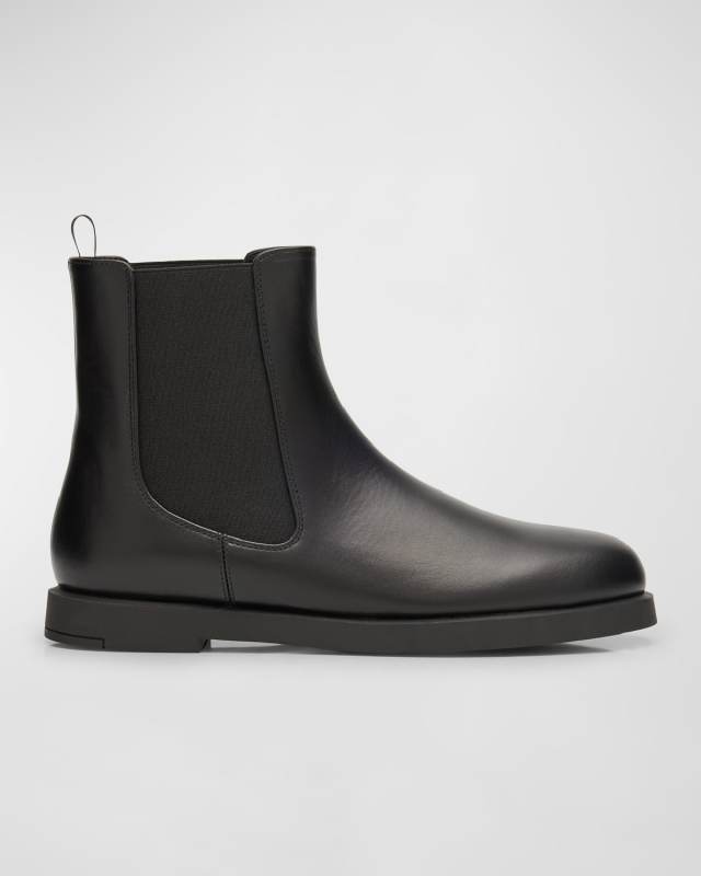 Izzie Leather Chelsea Booties