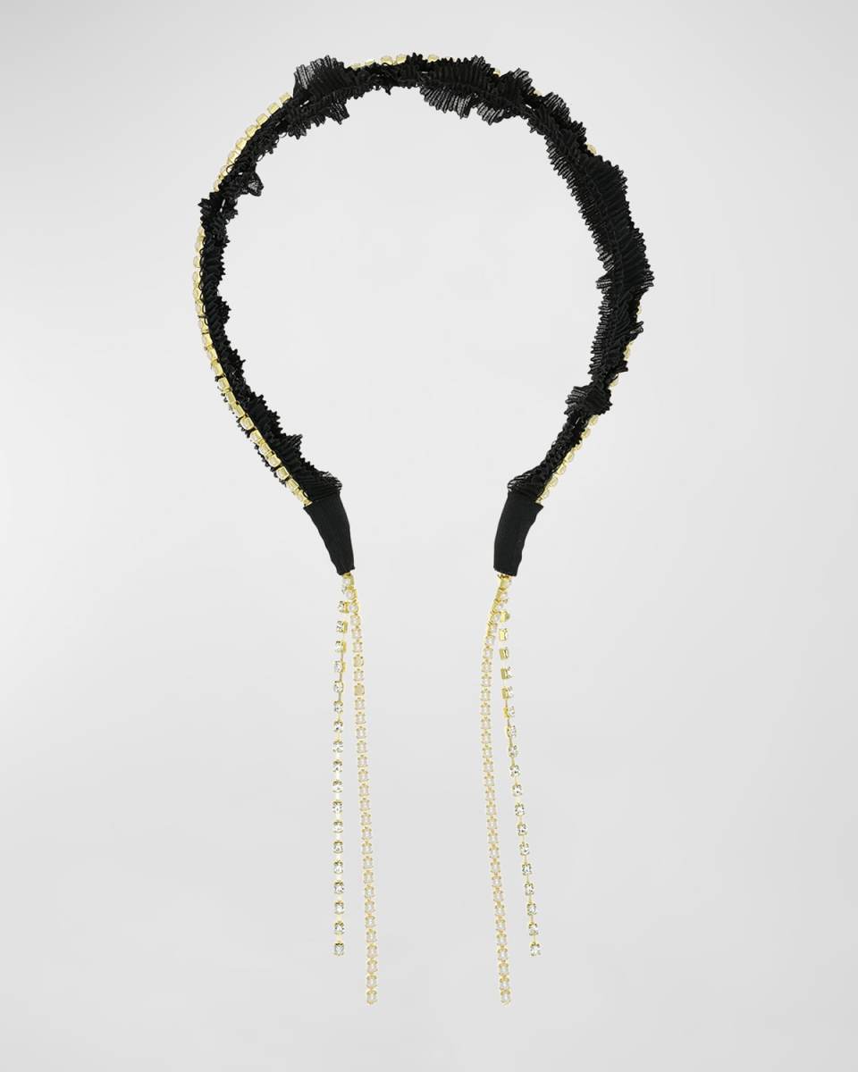 Anthea Embellished Tulle Headband