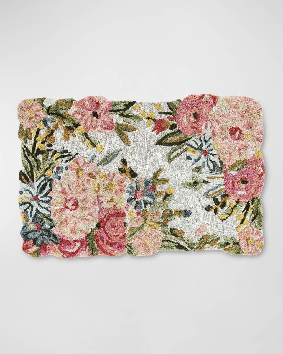 Flower Garden Rug, 2' x 4'