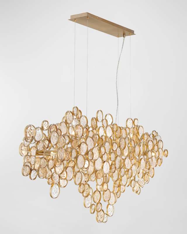 Trento 15-Light Chandelier, 56"