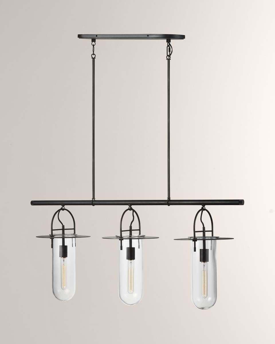 3 - Light Linear Chandelier Nuance By Kelly Wearstler