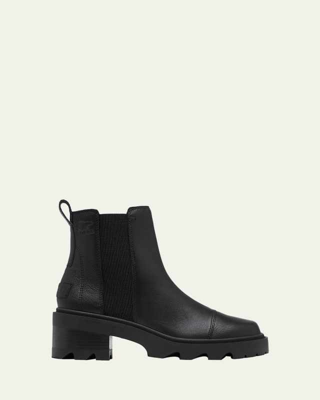 Joan Now Leather Chelsea Ankle Boots