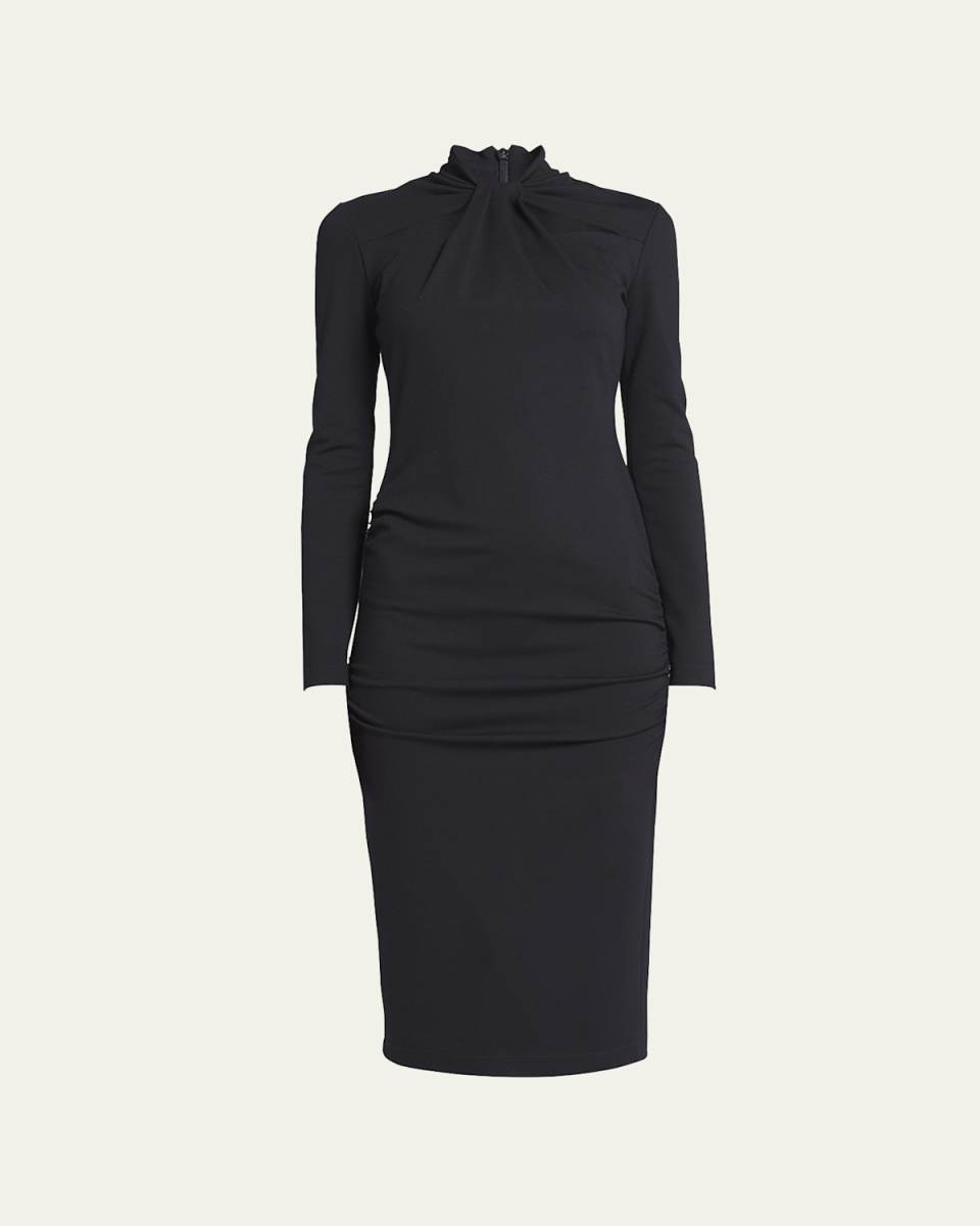 Cutout Milano Jersey Dress