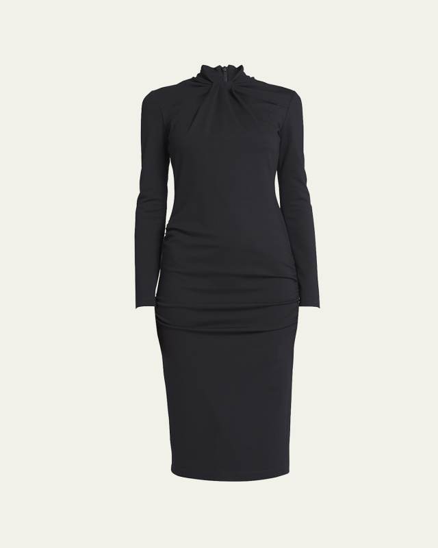 Cutout Milano Jersey Dress