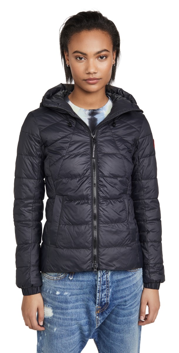 Canada Goose Abbott Hooded Jacket Black