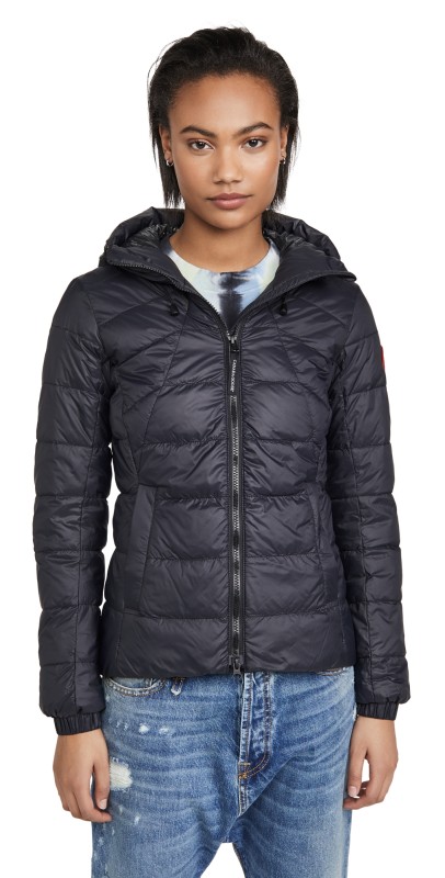 Canada Goose Abbott Hooded Jacket Black
