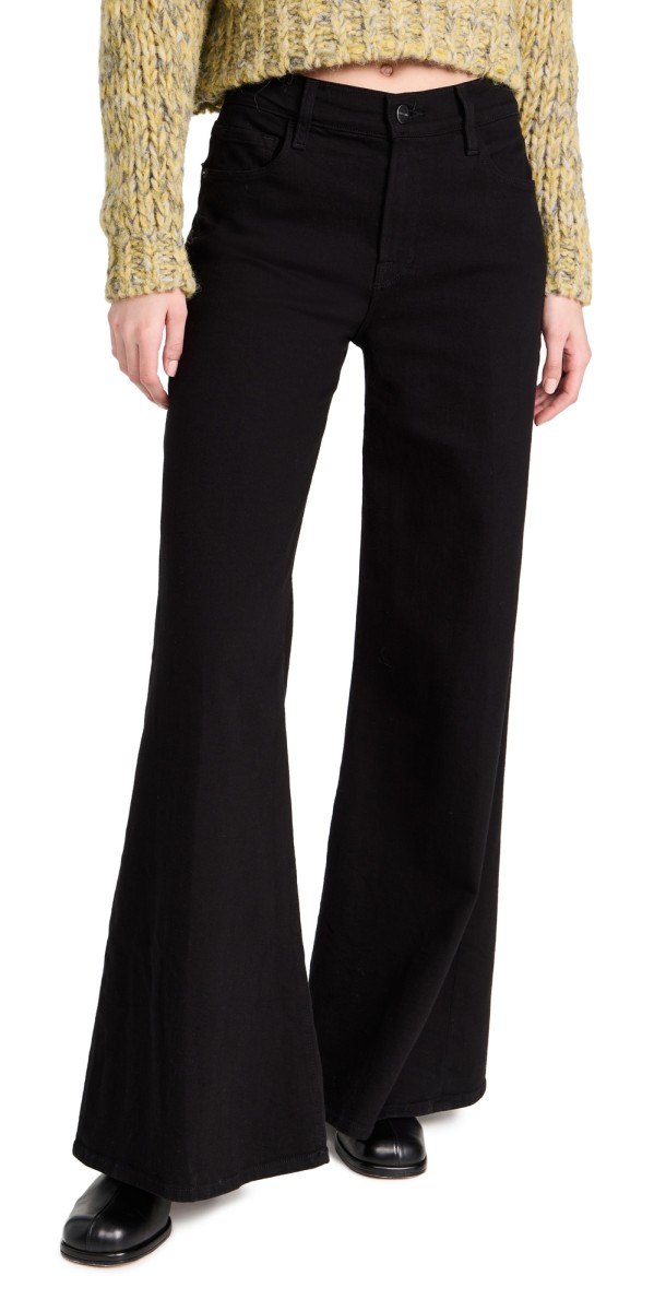 FRAME Le Palazzo Pants Film Noir
