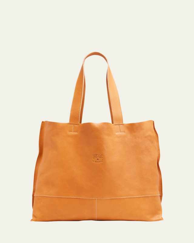 Valentina Vachetta Leather Tote Bag