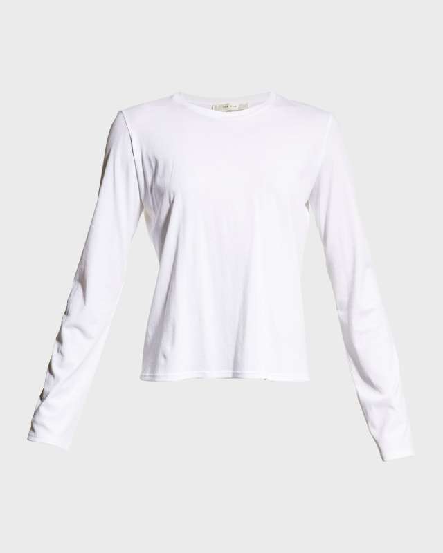 Sherman Long-Sleeve Cotton Tee