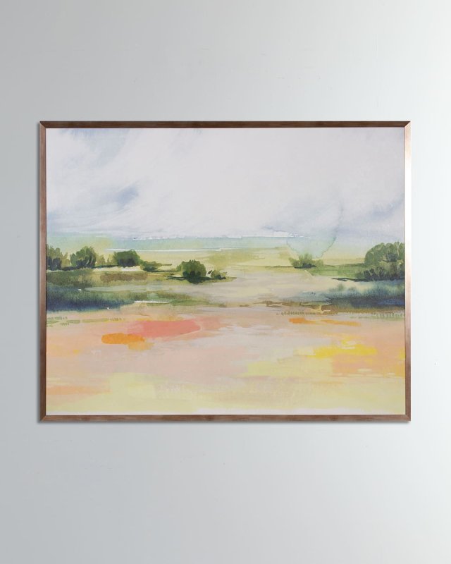 Sunlit Marsh I, 62" x 50"