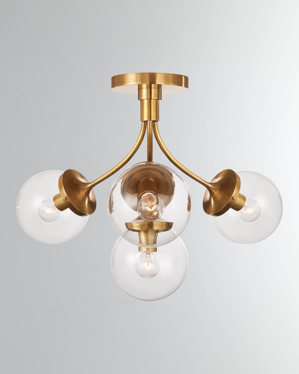 Prescott Medium Semi Flush Mount