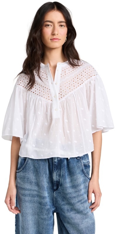 Isabel Marant Étoile Safi Blouse White