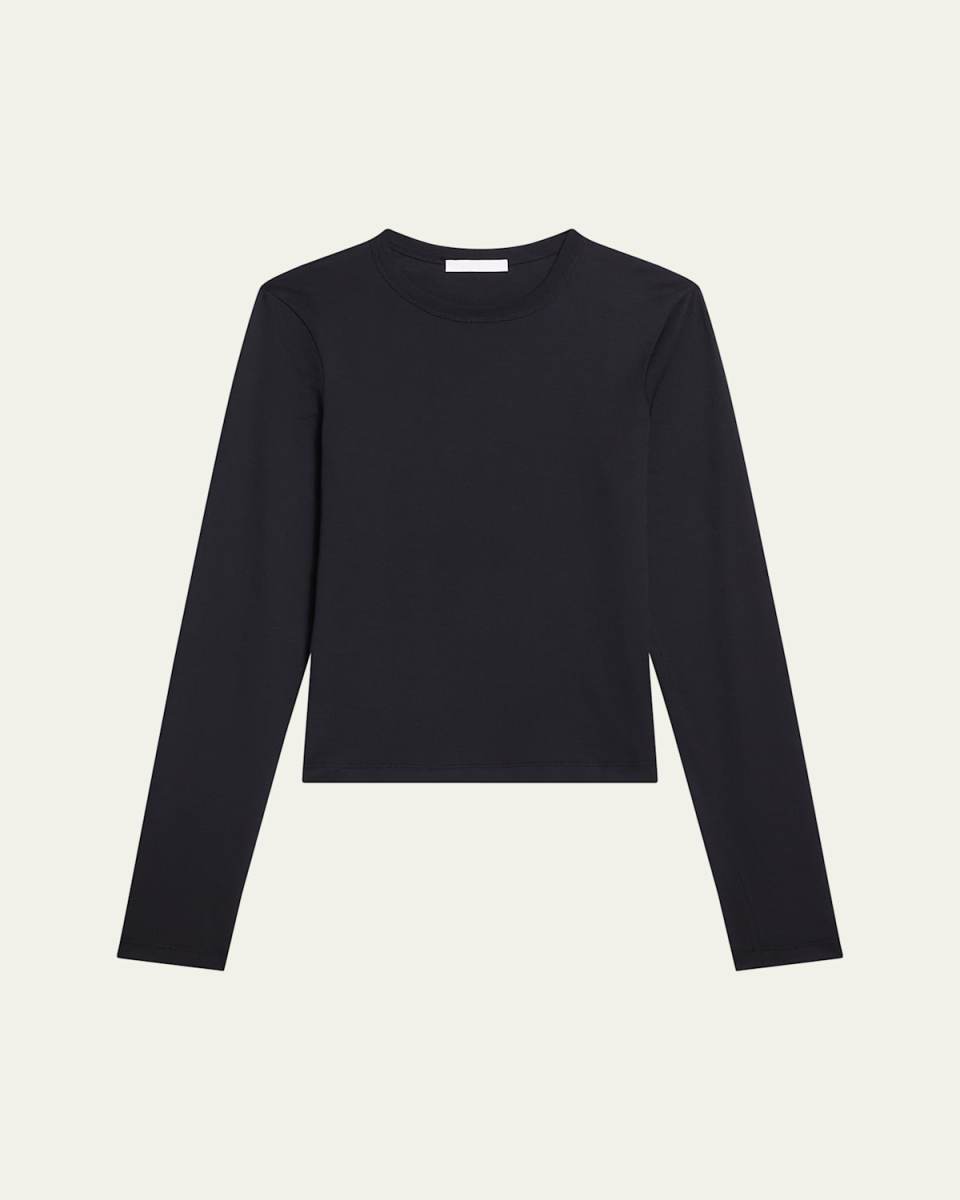 Slim Long-Sleeve Logo Tee