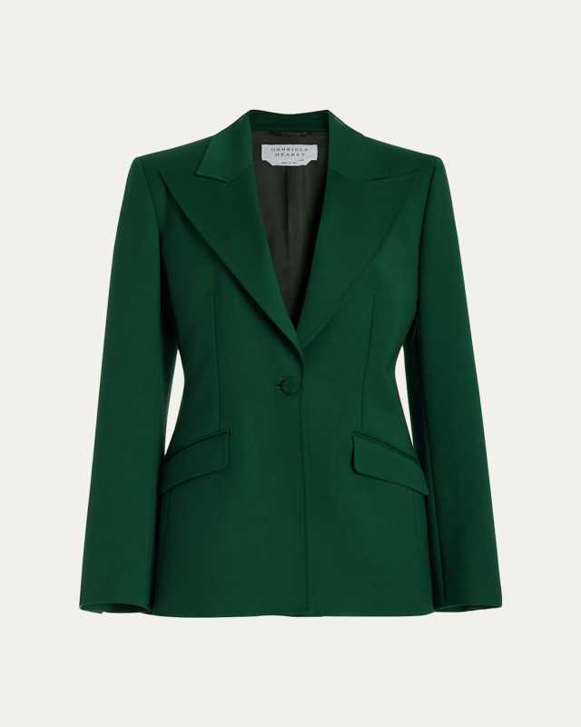 Leiva Tailored Wool Blazer