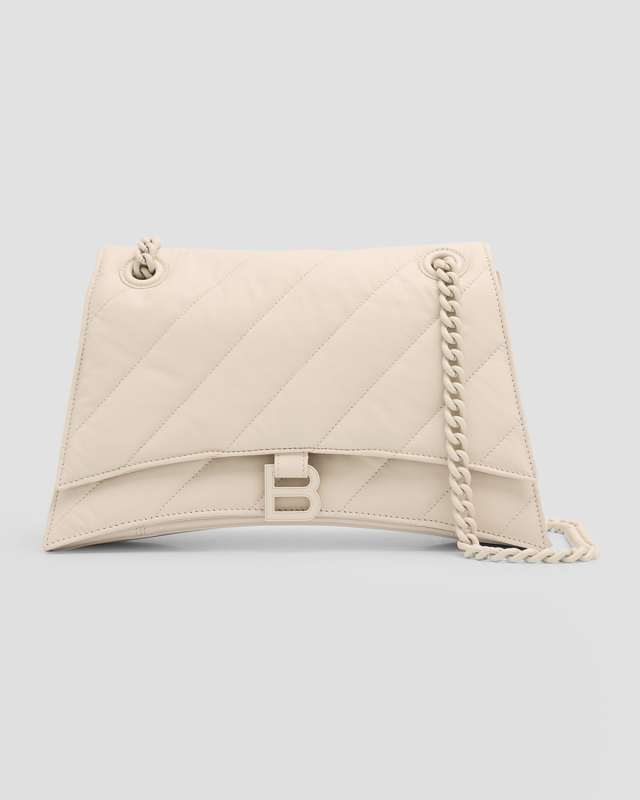 Crush Medium Quilted Chain Bag