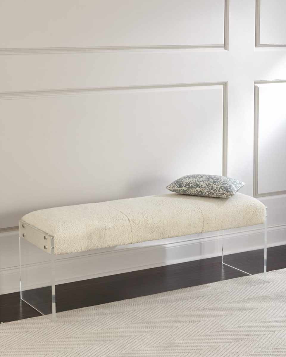 Wallis Shearling Bench