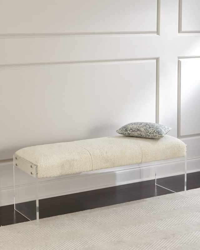 Wallis Shearling Bench