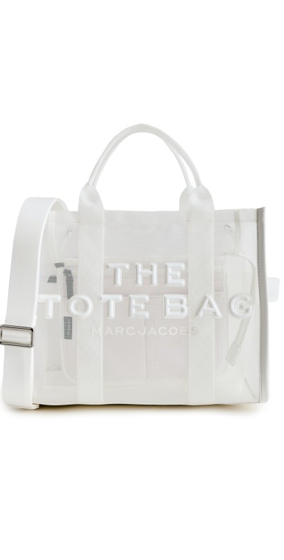 Marc Jacobs The Mesh Medium Tote Bag White