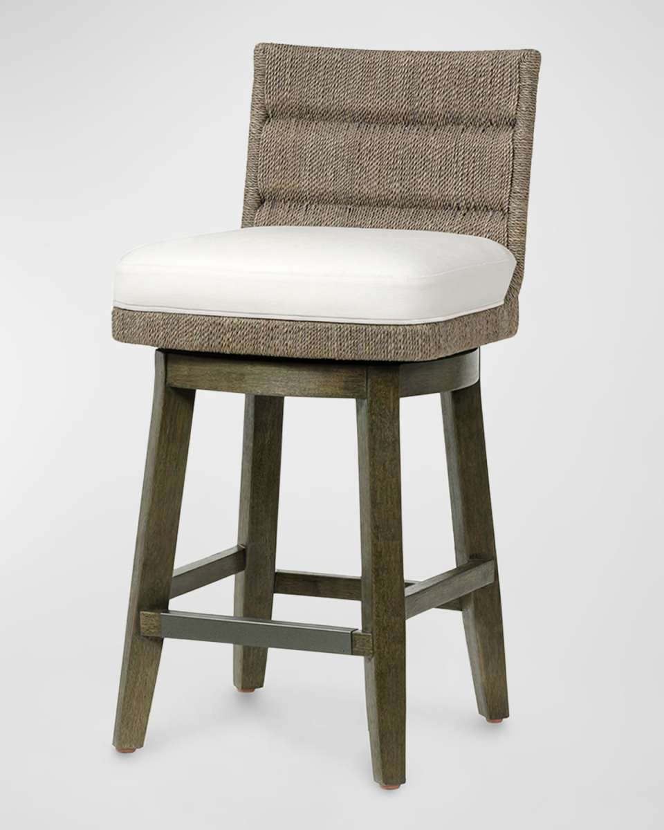 Bartley Swivel Counter Stool, 24"