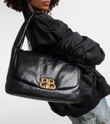 Balenciaga Monaco Medium leather shoulder bag