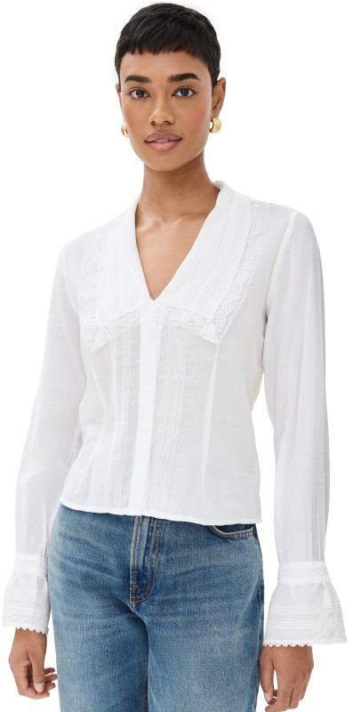 Reformation Vivi Top Ivory