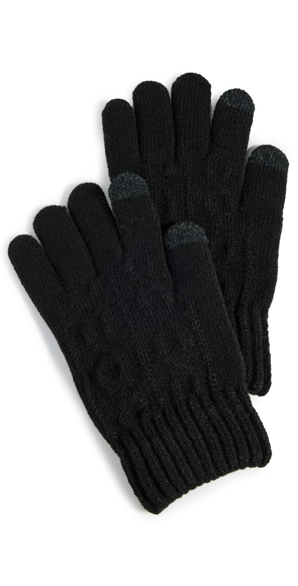 Hat Attack Frosty Touch Gloves Black
