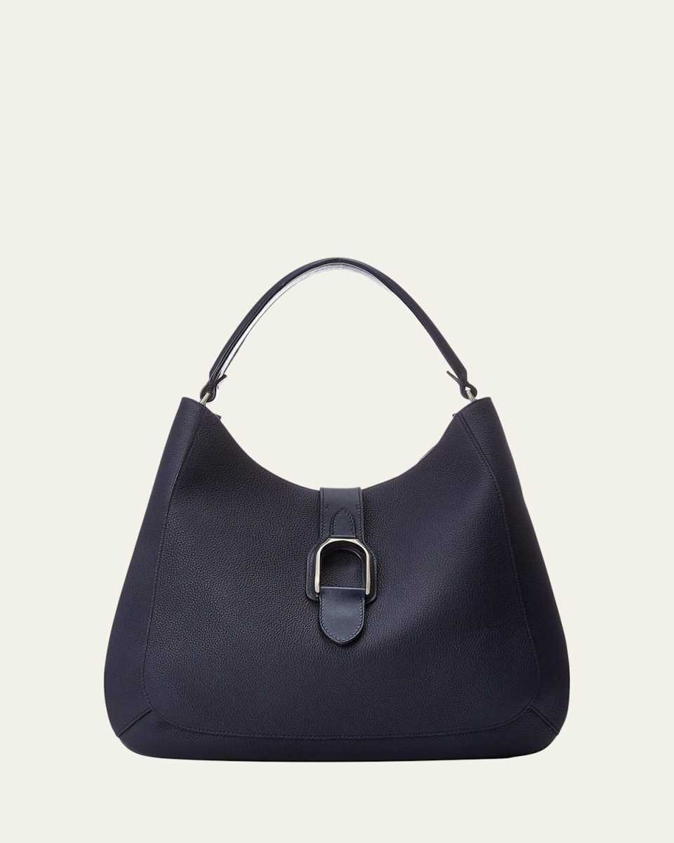 Wellington Leather Hobo Bag