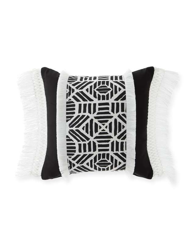 Madaba Fringe Decorative Pillow