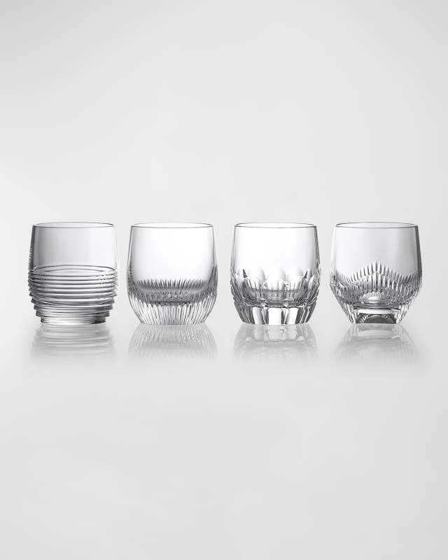 Mixed Mixology Tumblers, Set of 4