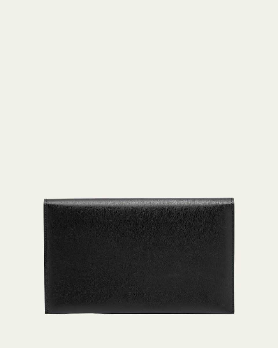 Travel Pouch in Shiny Kid Leather