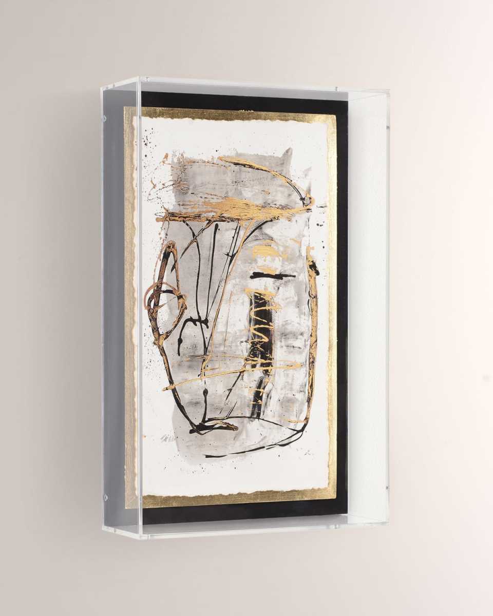"Gold Splash III" Giclee Wall Art by Robert Williams