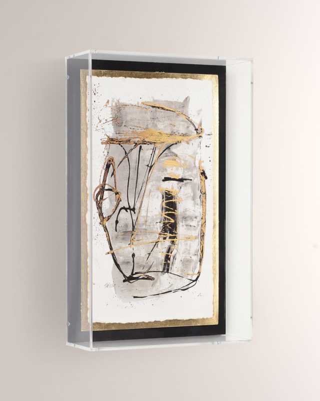 "Gold Splash III" Giclee Wall Art by Robert Williams